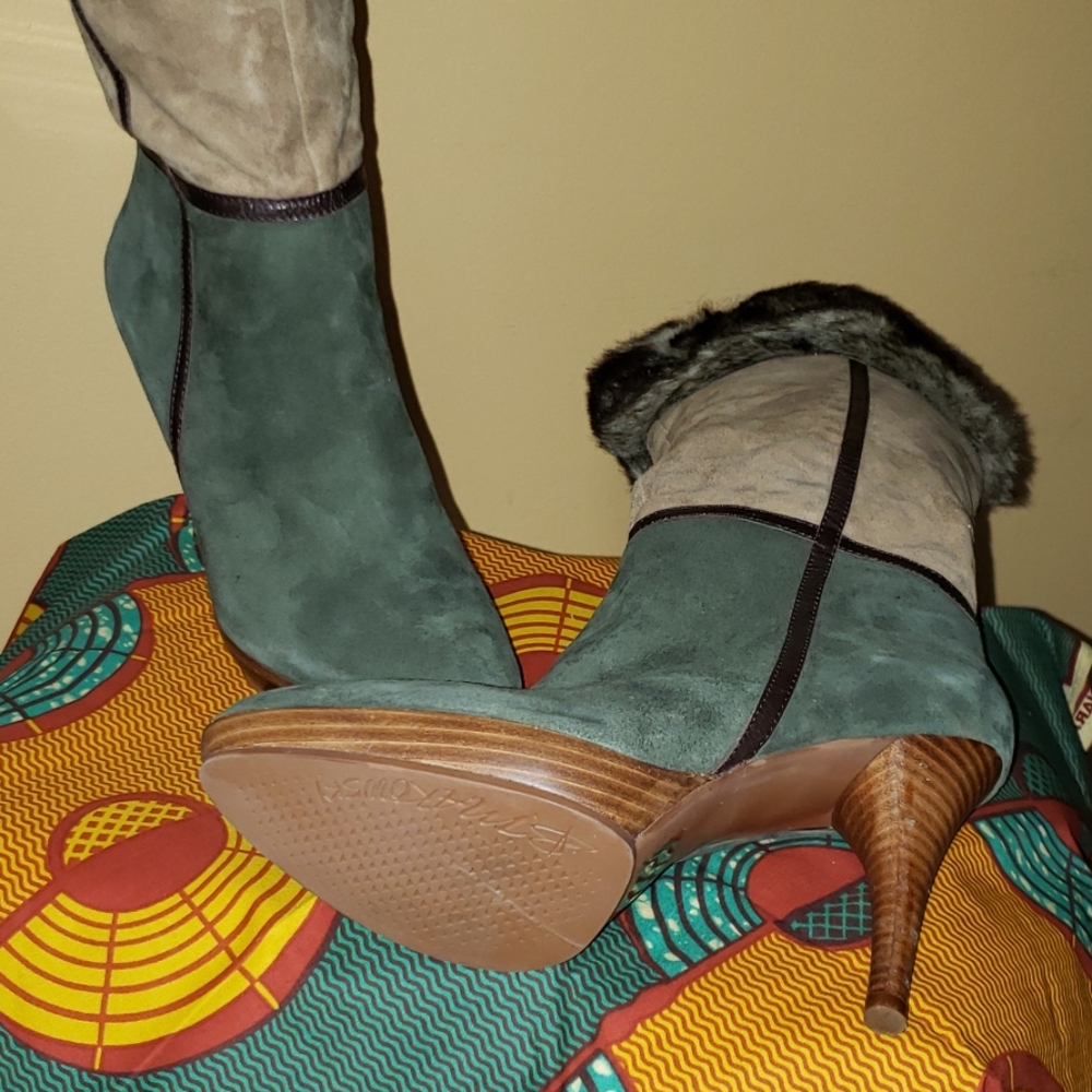 Multi color boots - Picture 5 of 12
